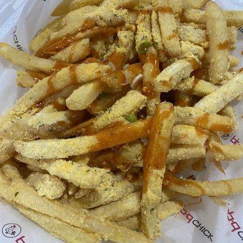 bb.q Chicken Arboretum - Cheesling Fries - Chicken Shop Near Me - Charlotte, North Carolina