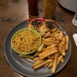 Nando's - Medium Chicken Butterfly with Peri Chips and Spicy Rice. (2025)