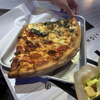 Westshore Pizza - Pepperoni and White Spinach RicottaSpinach - Pizza Near Me - Tampa, Florida Westshore Pizza - Pepperoni and White Spinach RicottaSpinach - Pizza Near Me - Tampa, Florida