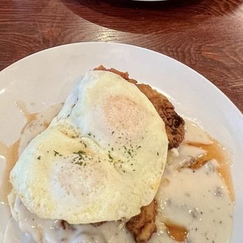 Brick And Spoon - Pigeon Forge - Eggs, fried chicken, biscuits & gravy with a spicy honey. - Breakfast & Brunch Near Me - Pigeon Forge, Tennessee Brick And Spoon - Pigeon Forge - Eggs, fried chicken, biscuits & gravy with a spicy honey. - Breakfast & Brunch Near Me - Pigeon Forge, Tennessee