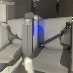 Breeze Airways - The seats and legroom in First class.