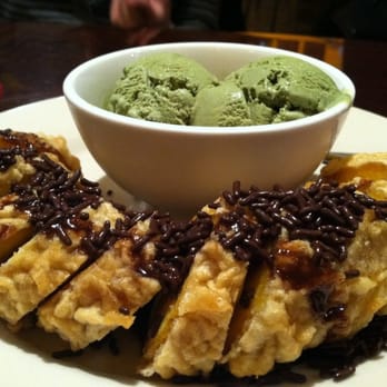 Sushi Island - Fried Banana Ice Cream (FBI) - Sushi Bars Near Me - Elmhurst, New York