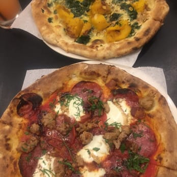 Pitfire Pizza - Sausage party and pumpkin pizzas. Delicious! - Pizza Near Me - Pasadena, California