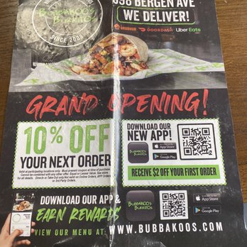 Bubbakoo's Burritos - Tex-Mex Near Me - Jersey City, New Jersey