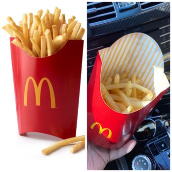 McDonald's - As advertised vs actual!!! - Burgers Near Me - Hayward, California