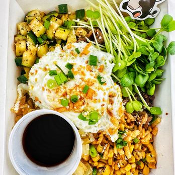 Wow Cow - WowCow bop bowl with fried egg - Korean Near Me - Tigard, Oregon