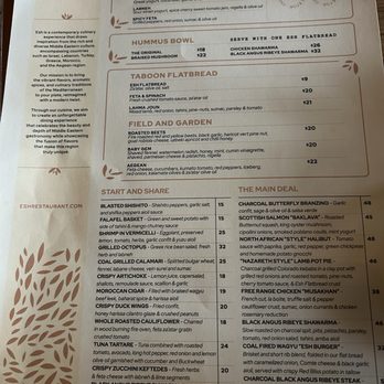 Esh Mediterranean - Middle Eastern Near Me - Fairfield, Connecticut