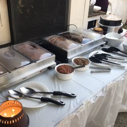 Food set up!