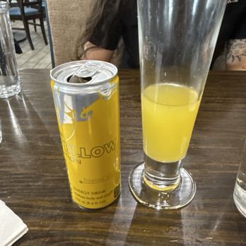 Broken Yolk Cafe - Red Bull mimosa. - Breakfast & Brunch Near Me - Yuma, Arizona