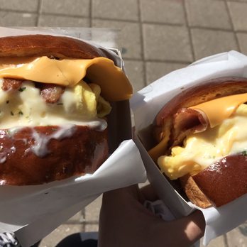 Egg Club - Bacon egg cheese and ham egg cheese - Coffee & Tea Near Me - Toronto, Ontario