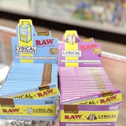 SGV Smoke Shop - New Raw king size wide papers