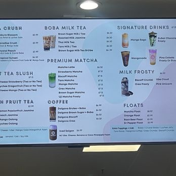 Nobibi - Drink menu - Ice Cream & Frozen Yogurt Near Me - Hayward, California Nobibi - Drink menu - Ice Cream & Frozen Yogurt Near Me - Hayward, California