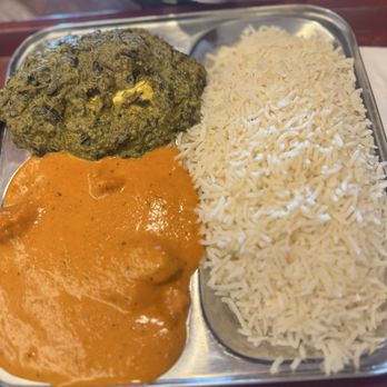 Sattva Indian Rasoi - Butter chicken and Palak Paneer - Indian Near Me - Mission Viejo, California