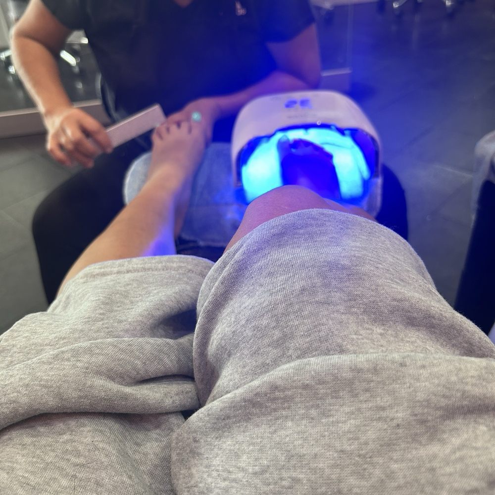 Vanity Nails & Spa - Julie doing my gel pedi - Nail Salons Near Me - Las Vegas, Nevada Vanity Nails & Spa - Julie doing my gel pedi - Nail Salons Near Me - Las Vegas, Nevada