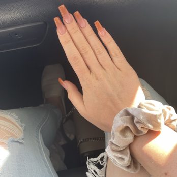World Nails & Spa - Ombré done by Tina - Nail Salons Near Me - Chula Vista, California