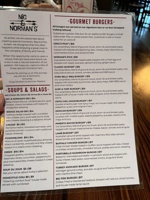 Menu photo 6 Nic & Norman's Greenville, SC