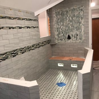The Tile Shop - shower stall. - Kitchen & Bath Near Me - North Plainfield, New Jersey