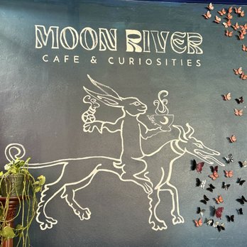 Moon River Cafe & Curiosities - Signage - Cafes Near Me - Melbourne, Florida Moon River Cafe & Curiosities - Signage - Cafes Near Me - Melbourne, Florida