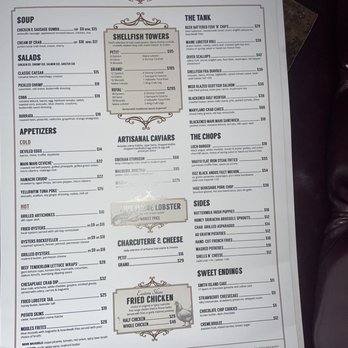 Loch Bar - The menu - Seafood Near Me - Houston, Texas Loch Bar - The menu - Seafood Near Me - Houston, Texas