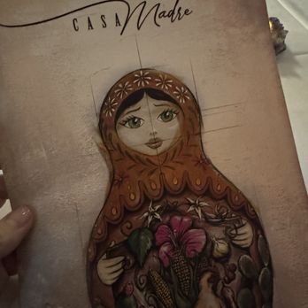 Casa Madre - Menu/ logo - Cocktail Bars Near Me - Tucson, Arizona