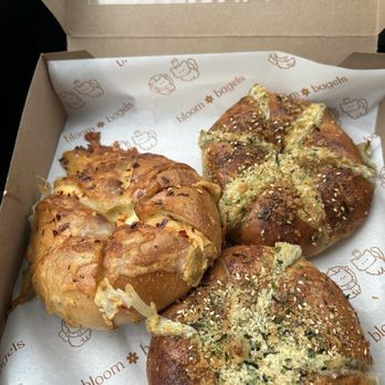 Bloom Bagels - Cali Roll, Chili Oil Scallion Bloom Bagels - Bagels Near Me - Campbell, California