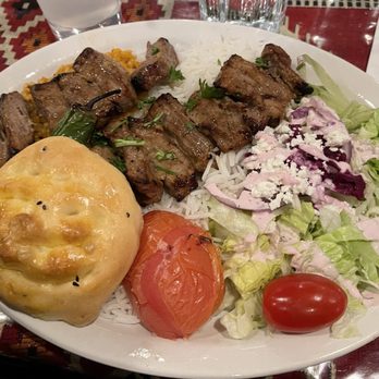 Saray Turkish Cuisine - Beef sis Kebab - Turkish Near Me - Burnaby, British Columbia Saray Turkish Cuisine - Beef sis Kebab - Turkish Near Me - Burnaby, British Columbia