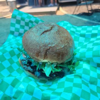 Brito’s - Wildfire Burger (requested with smashed patties) - Food Trucks Near Me - Leander, Texas