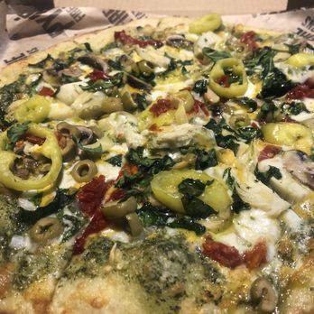 PYRO'S Fire Fresh Pizza - Veggie pesto pizza! - Pizza Near Me - Cordova, Tennessee