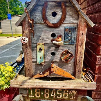 The Coop - a birdhouse made of wood and metal - Caterers Near Me - South St Paul, Minnesota The Coop - a birdhouse made of wood and metal - Caterers Near Me - South St Paul, Minnesota