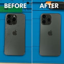 Phone Booth - Back Glass Replacement