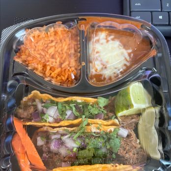 Birria Factory & Catering - 2 quesoBirria tacos with beans and cheese - Caterers Near Me