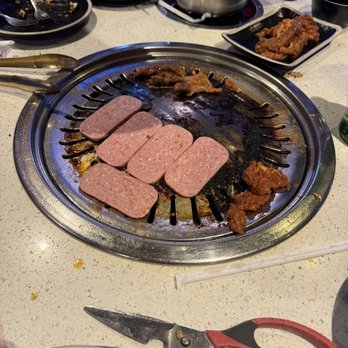 Seoul Korean - Spam on the grill - Korean Near Me - Charlottesville, Virginia