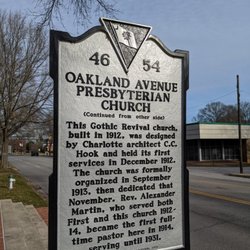 Oakland Ave Presbyterian Church - Oakland Avenue Presbyterian Church, Rock Hill