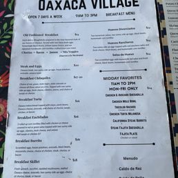 Menu Menu