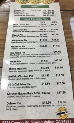 Menu photo 4 Long Island Mike's Pizza Spring Valley, CA Menu photo 4 Long Island Mike's Pizza Spring Valley, CA