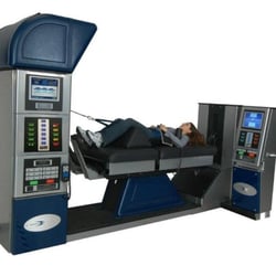 Valley Spinal Decompression Center - DRX9000 combination Cervical and Lumbar decompression system at Valley Spinal Decompression Center. For the treatment of herniated discs.