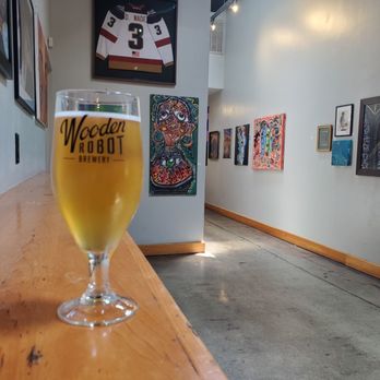 Wooden Robot Brewery - Wooden Robot Basil Sour - Breweries Near Me - Charlotte, North Carolina Wooden Robot Brewery - Wooden Robot Basil Sour - Breweries Near Me - Charlotte, North Carolina