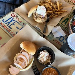 Mission BBQ - Turkey sandwich. BBQ sandwich