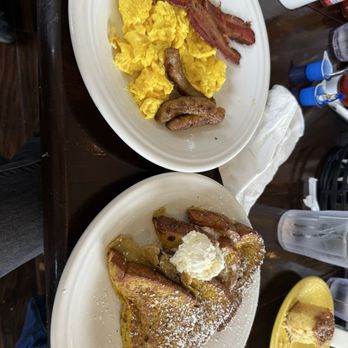 Harbor House Cafe - French toast, eggs, sausage, and bacon - New American Near Me - Oceanside, California Harbor House Cafe - French toast, eggs, sausage, and bacon - New American Near Me - Oceanside, California