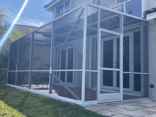 Patio Screen Services - Are you tired of bugs ruining your outdoor relaxation time? Upgrade your patio with our high-quality screen replacement services. Our team of experienced professionals will install durable screens that keep out pesky insects while allowing fresh air to flow through. Enjoy your outdoor space without the hassle of bugs with our top-notch screen replacement services. 

Contact us today to schedule a consultation and get started on creating the perfect bug-free outdoor oasis!