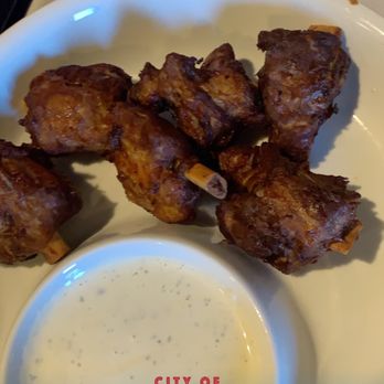 Angelo’s Chop House - Nasty cold "pig wings" - Steakhouses Near Me - Monroe, Michigan