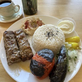 Vapollo - Beef Lula Kabob Plate - Mediterranean Near Me - Simi Valley, California Vapollo - Beef Lula Kabob Plate - Mediterranean Near Me - Simi Valley, California
