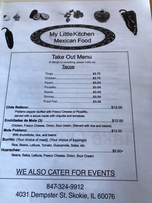 Menu photo 7 My Little Kitchen Skokie, IL