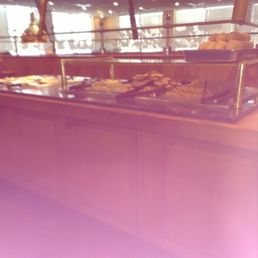 Dessert bar. A few cookies and vanilla soft serve.