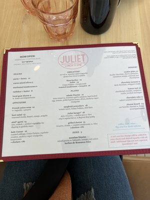 Menu photo 3 Juliet Somerville, MA Menu photo 3 Juliet Somerville, MA