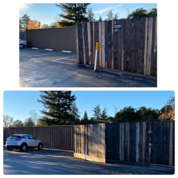 North Chico Fencing - A corner reduction to the parking lot at the COFFEE RANCH. No more traffic! - Fences & Gates Near Me - Chico, California North Chico Fencing - A corner reduction to the parking lot at the COFFEE RANCH. No more traffic! - Fences & Gates Near Me - Chico, California