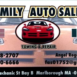 Family Auto Sales - Towing service /general /repairs /brakes /exhaust /suspensin/ power /ateering /engines /and transmission