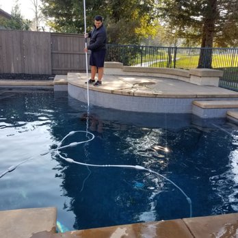 Johnsons Pool Care - Keeping the pool clean for my cold training at 47° water. - Pool Cleaners Near Me