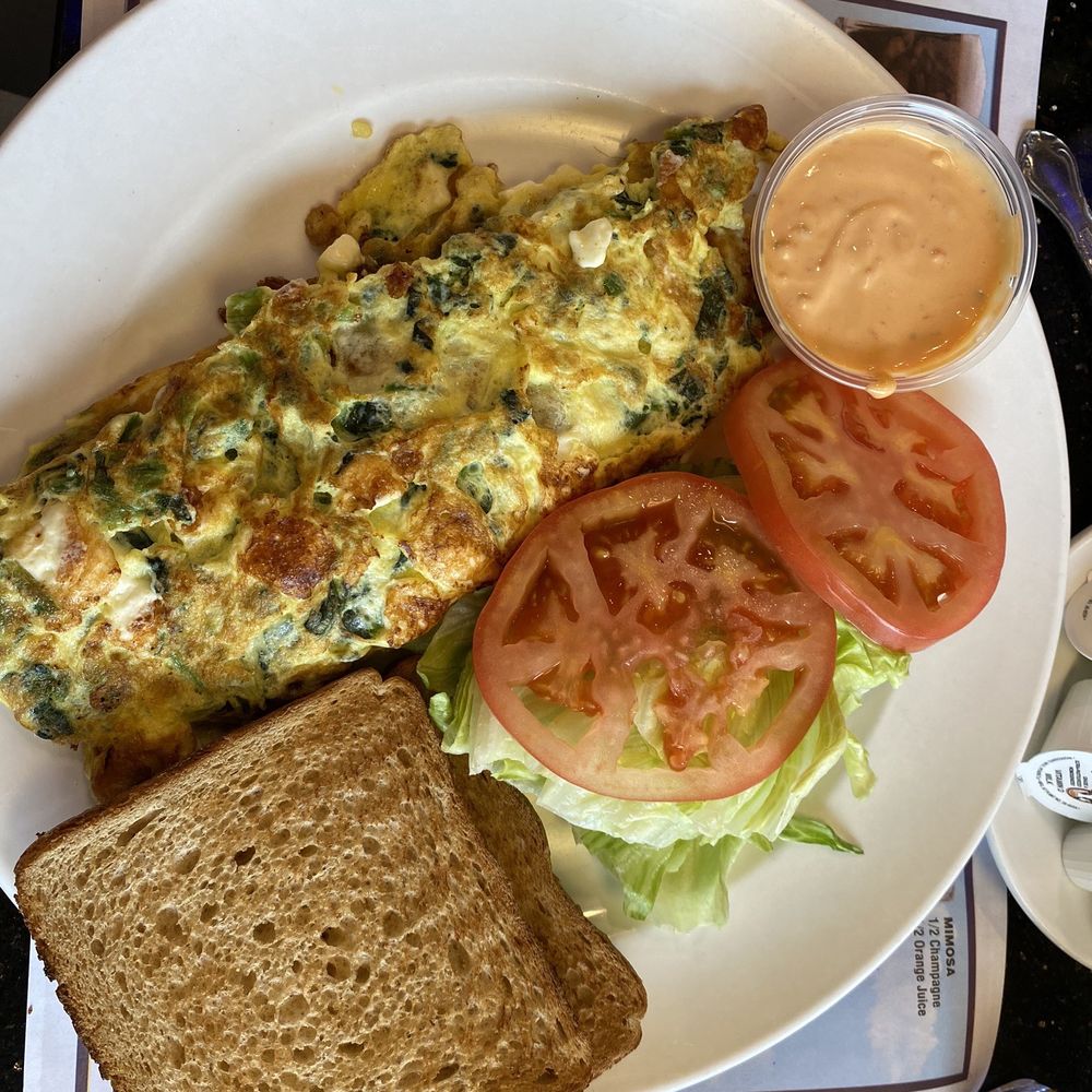 Apollo Diner - Spinach Omelette - Diners Near Me - East Meadow, New York Apollo Diner - Spinach Omelette - Diners Near Me - East Meadow, New York