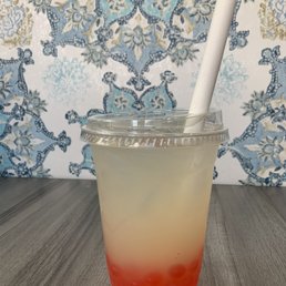 Lemonade bubble tea
